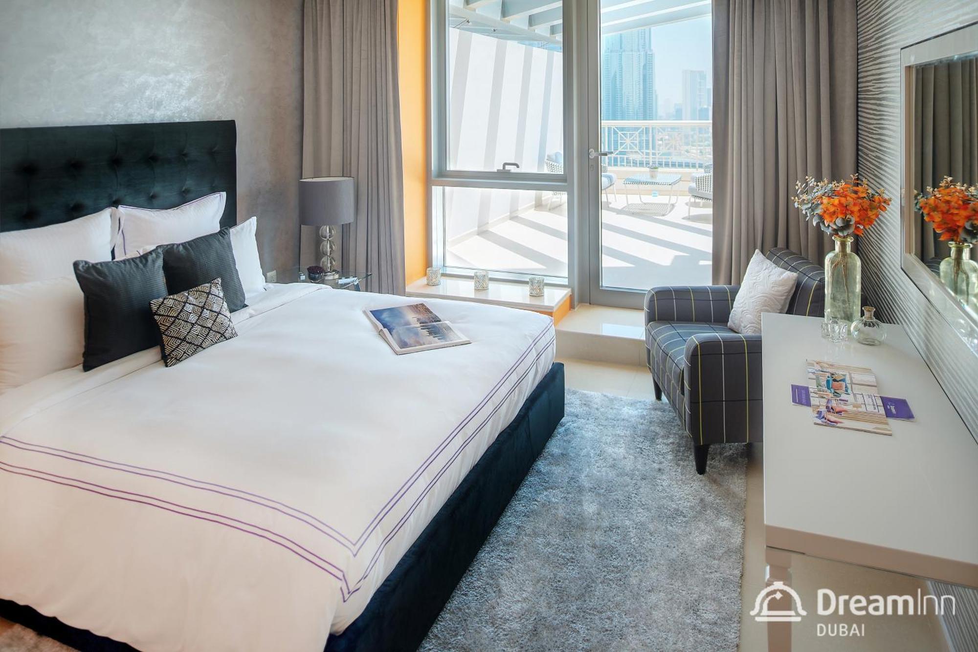 Dream Inn - Apartment With Private Terrace, 29 Boulevard Downtown ドバイ エクステリア 写真